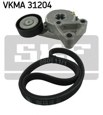 VKMA 31204 SKF Комплект доріжкового ремня1
